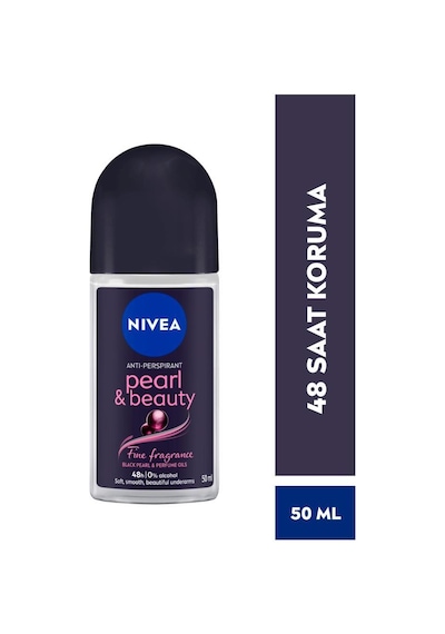 Nivea Pearl&Beauty Fine Fragrance 48H Kadın Roll-On Deodorant 50 ML