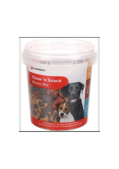 Flamingo Chew'n Snack Mix Köpek Ödülü 500 G