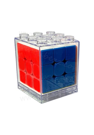 Qy 3x3 Yongshi S Zeka Küpü Speed Cube Şeffaf Birleşebilir Modüler Kutulu Eqy969
