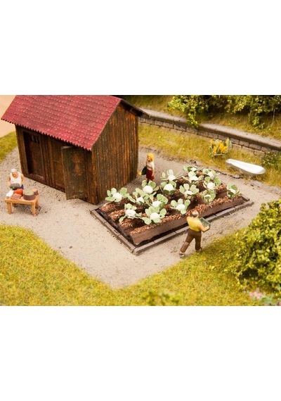 Noch 13216 Karnabahar Bitkisi, 6 Adet, 3x6 Cm. Diorama Malzemesi