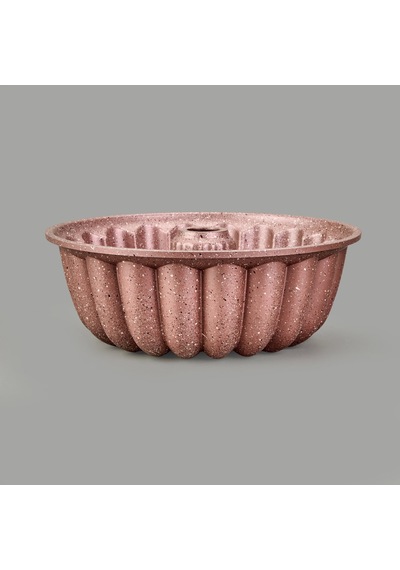 Kitchen Nirvana Kalın Dilimli Kek Kalıbı - Pembe - 24 Cm Çok Renkli