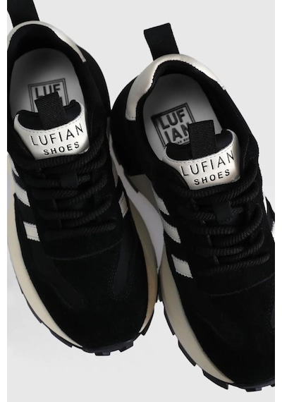 Lufian Lufıan Tatum Siyah Deri Kadın Sneaker 001