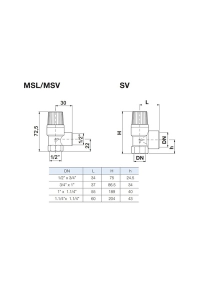 Watts Emn. Ventili 11/4''-5 Bar - Svw-219405