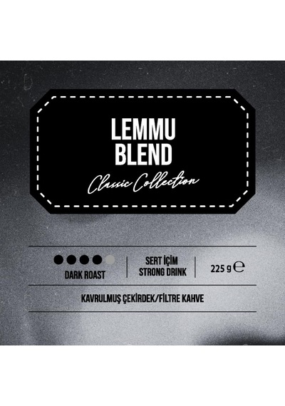 Addis Ababa Coffee - Lemmu Blend Kahve - Etiyopya Kahvesi - Dark