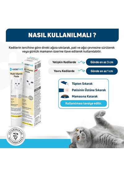 Kedi Maltı 100 Gr Multivitamin Malt Macunu