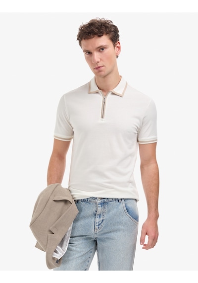 Pierre Cardin Erkek Ekru Tişört 50321201-vr019