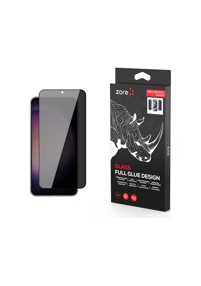 Galaxy S23 Uyumlu Zore Rika Premium Privacy Temperli Cam Ekran Koruyucu
