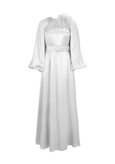 Senna Rosana Dress Ekru Ekru