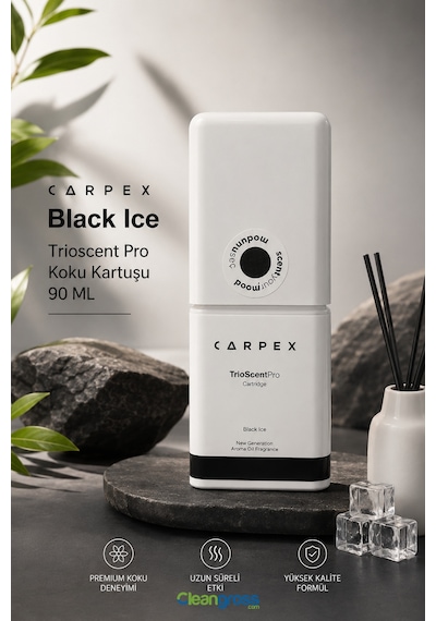 Carpex Black Ice Trioscent Pro Koku Kartuşu 90 Ml Odunsu