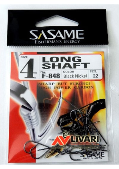 Sasame Long Shaft F-848 Serisi Olta Iğnesi (286927274)