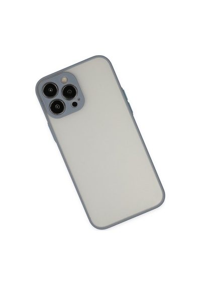 Apple iPhone Uyumlu 13 Pro Kılıf Montreal Silikon Kapak - Gri Bzsxx00 1