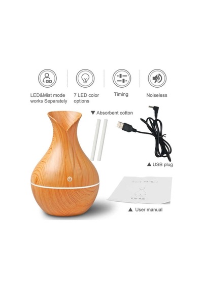 Ultrasonic Aroma Terapi Oda Hava Nemlendirici Led Işıklı Humudifier Ultrasonic Aroma Terapi Oda Hava Nemlendirici Led Işıklı Humudifier