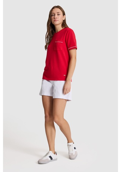 U.S. Polo Assn. U.s. Polo Assn. Kadın Kırmızı Tişört Basic 50323552-vr030 Kirmizi U.S. Polo Assn. U.s. Polo Assn. Kadın Kırmızı Tişört Basic 50323552-vr030 Kirmizi