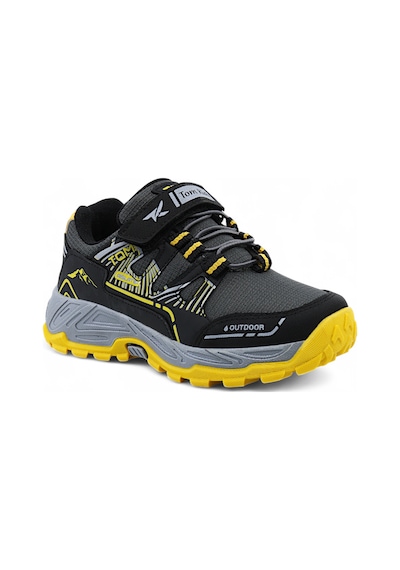 Khayt Runtrail Su Ve Soğuk Dayanıklı Çocuk Spor Ayakkabı Füme - Sarı