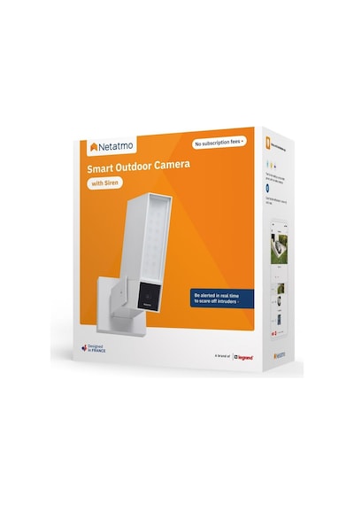 Netatmo Sirenli Dış Mekan Kamerası Beyaz NOC-S-W-EC -