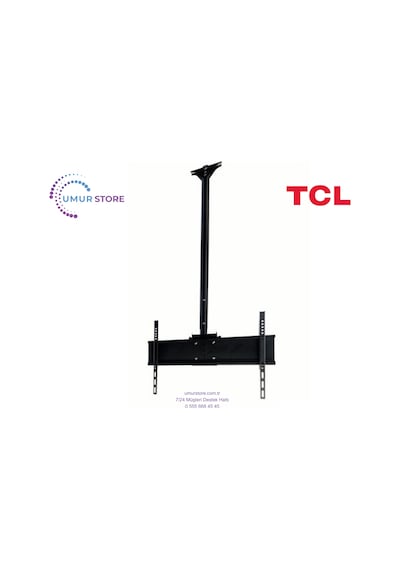 Tcl 65p635 4k Ultra Hd 65" 165 Ekran Lcd Led Tv Teleskopik Tavan Askı Aparatı