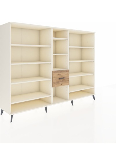 Hyperion Dolap 11 Raflı 3 Çekmeceli 220x44x163 Aytaşı-aytaşı/çam Aytası/atlas Çam - Aytası Hyperion Dolap 11 Raflı 3 Çekmeceli 220x44x163 Aytaşı-aytaşı/çam Aytası/atlas Çam - Aytası