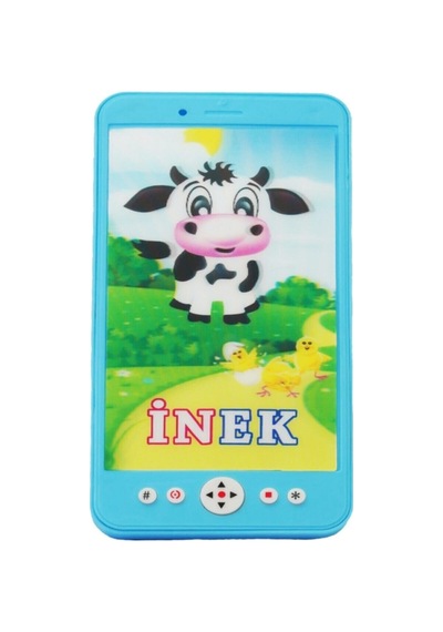 Oyuncak Telefon Oyuncak Mavi Telefon Işıklı Pllli Oyuncak Telefon