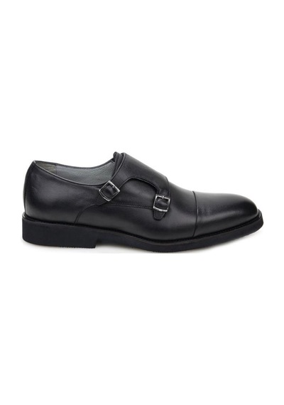 Pisagor Ps-3253 Erkek Hakiki Deri Loafer Ayakkabı Siyah