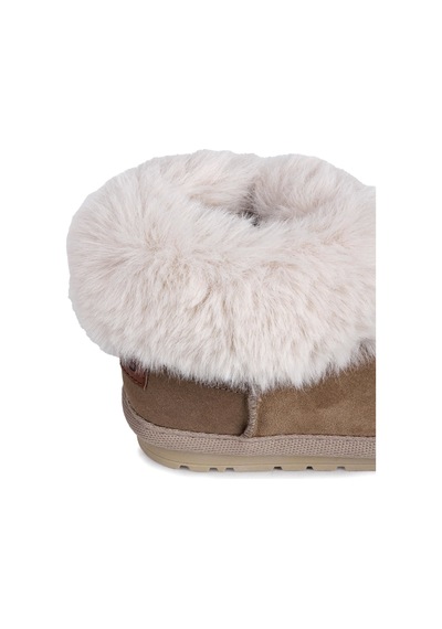 Buckhead Kız Çocuk Kürklü Bot Buck3064 Chestnut Furly Bej