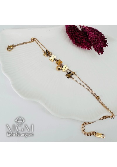 Mepa Gold Çelik Bileklikler 16+5 Cm Uzatma Payı - Kbl0103 Najmaddin Altın