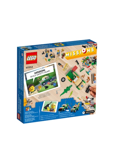 LEGO® City 60353 Vahşi Hayvan Kurtarma Görevleri 246 Parça