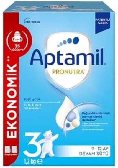 3 Prebiyotikli Devam Sütü 1200 Gr