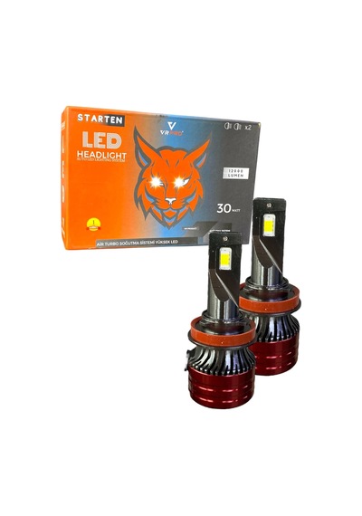 Vr Pro Starten H11 Beyaz Led Far Ampülü