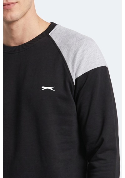 Slazenger Made Siyah Erkek Sweatshirt
