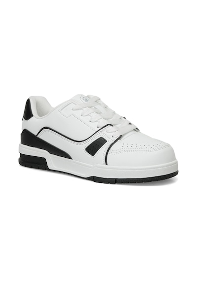 Lumberjack Penıta 4fx Beyaz Kadın Sneaker 000000000101543574 Beyaz - Siyah