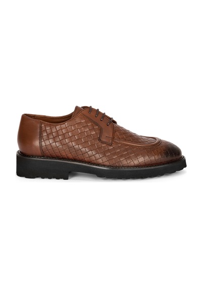Cacharel Taba Smart Casual %100 Deri Ayakkabı
