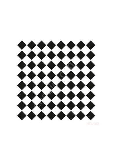 Hd142 Cadence Home Dekor Stencil 45X45