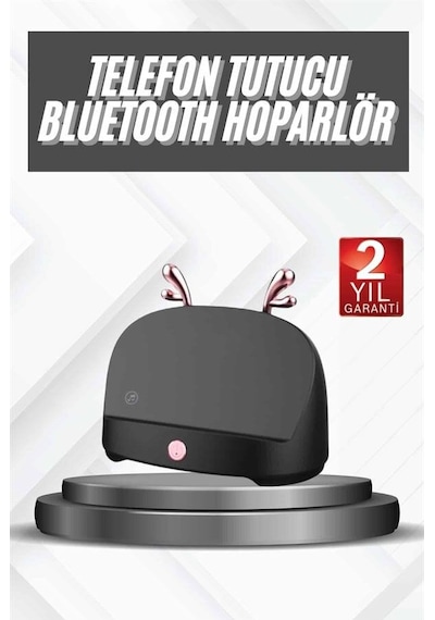 Kablosuz Bluetooth Hoparlör Telefon Koyma Özelliği Yüksek Ses Kaliteli Açık