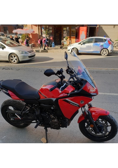 Motocam Yamaha Tracer 700 Ön Cam 2021-2026 Model 59cm Şeffaf Renkli 4mm Uzun