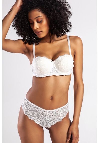 Lenaca G.colors Push Up Strapless Bra, Ekru Konforlu Ve Şık Sütyen Çok Renkli