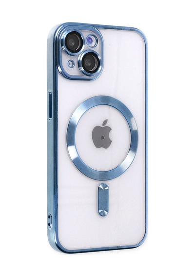 Apple iPhone Uyumlu  14 Uyumlu Kılıf Kross Magneticsafe Kapak - Sierra Blue