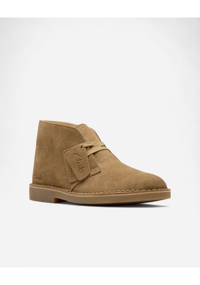 Clarks Desert Bt Evo. Dark Sand Suede, M 3 Kadın Kahverengi Bot 26182928 kahverengi