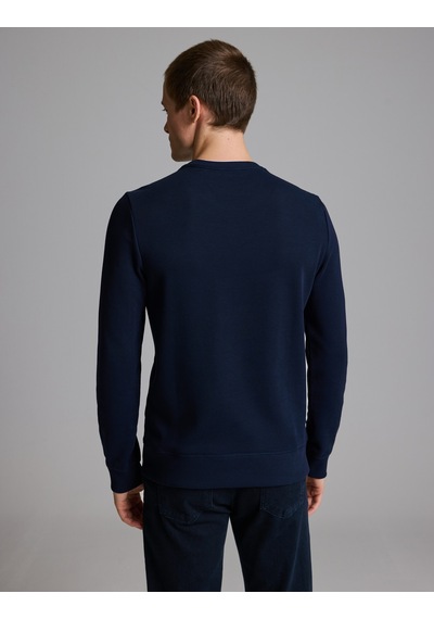 Pierre Cardin Lacivert Regular Fit %100 Pamuk Bisiklet Yaka Sweatshirt 50331600-vr033