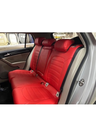 Volkswagen Golf Araca Özel Deri Oto Koltuk Kılıfı (447326438)