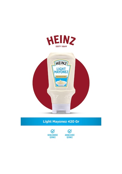 Heinz Light Mayonez 420 G
