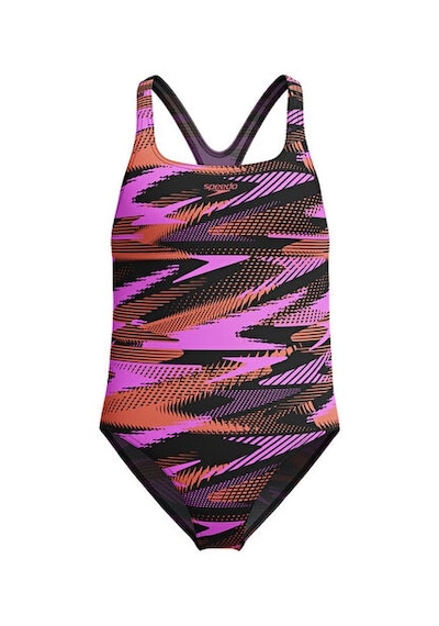 Speedo Hyperboom Alv Mdlt Jf Purple Kız Çocuk Mayosu 8-00372818290 Mor Mor