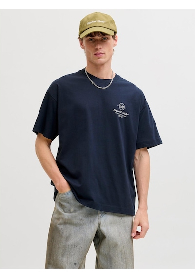 Jack & Jones Niagara Erkek Lacivert Tişört 12293422-skyc