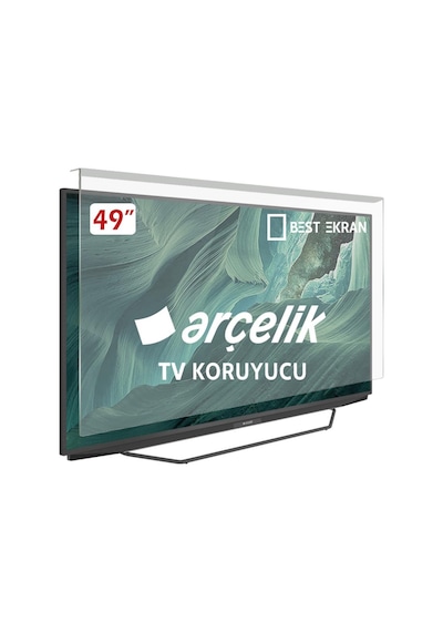 Arçelik Uyumlu A49L97835S TV EKRAN KORUYUCU -  49" inç Tv Ekran K