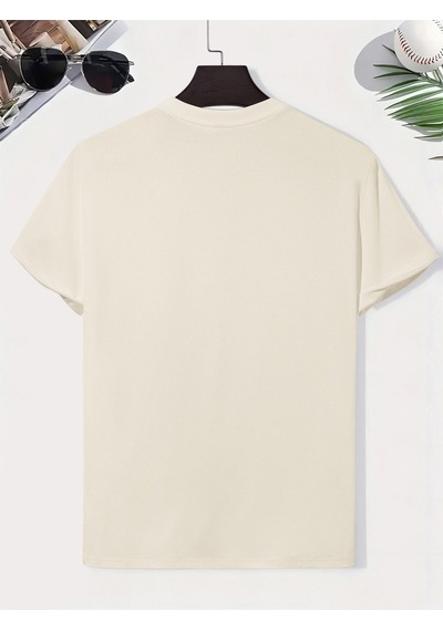 Uyguntarz Çocuk Canavarlar Baskılı Tasarım Tshirt Bej