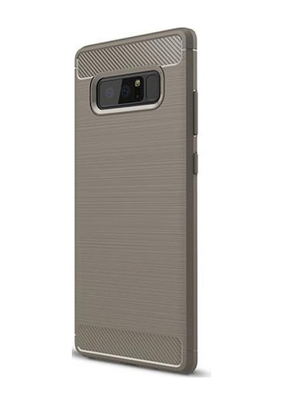 Galaxy Note 8 İle Uyumlu Kılıf Room Silikon Gri