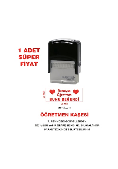 Kaşeciniz Öğretmen Kaşesi Matuya 10 Diğer