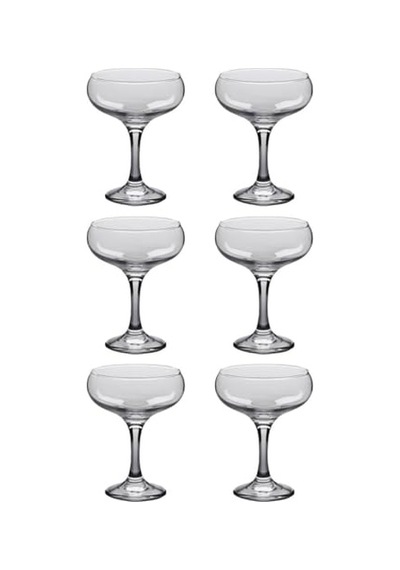 Ayrex Paşabahçe 6'li Ayaklı Şampanya Cup Kokteyl Kadeh 270cc Diğer