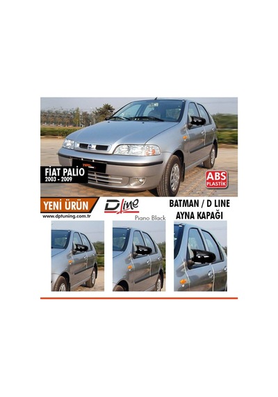 Fiat Palio Batman Yarasa Ayna Kapağı Piano Black / 2003 - 2009