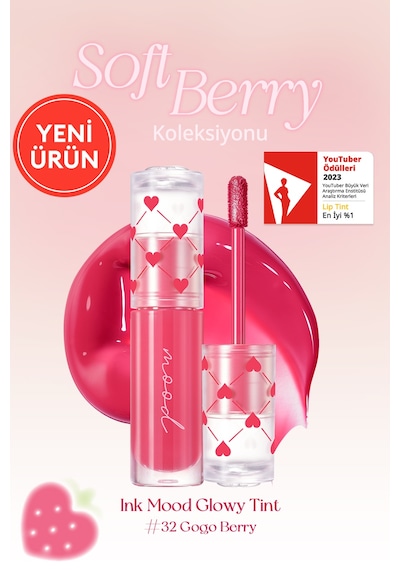 Peripera Ink Mood Glowy Tint 32 Gogo Berry
