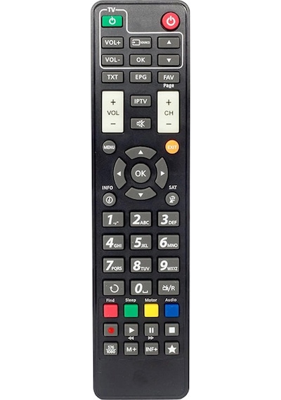 Uydu Kumanda Programlanabilir Akıllı Kumanda